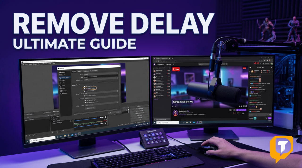 How to Fix Twitch Stream Delay in 2026: OBS and Twitch Settings